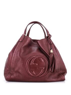 Gucci Soho Shoulder Bag Leather Large #283058G13B